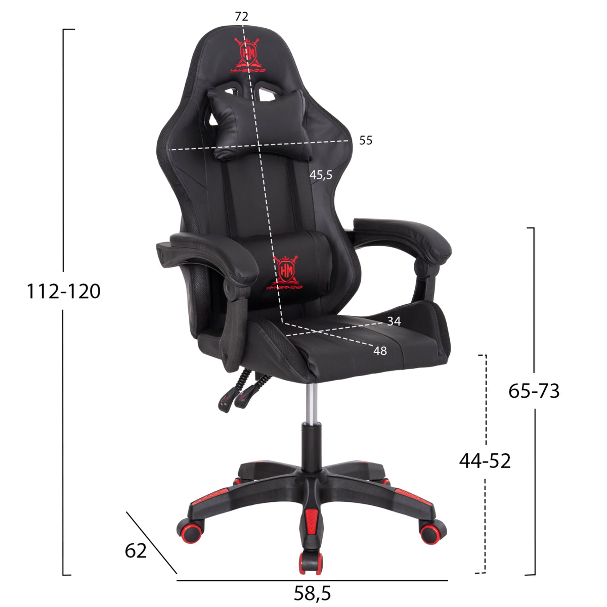 Student Set 3pcs Hm11208 Study Desk-bookcase-office Chair--sonama