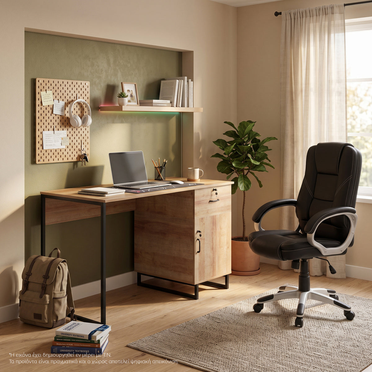 Student Study Set 2pcs Hm11210.01 Desk-office Chair