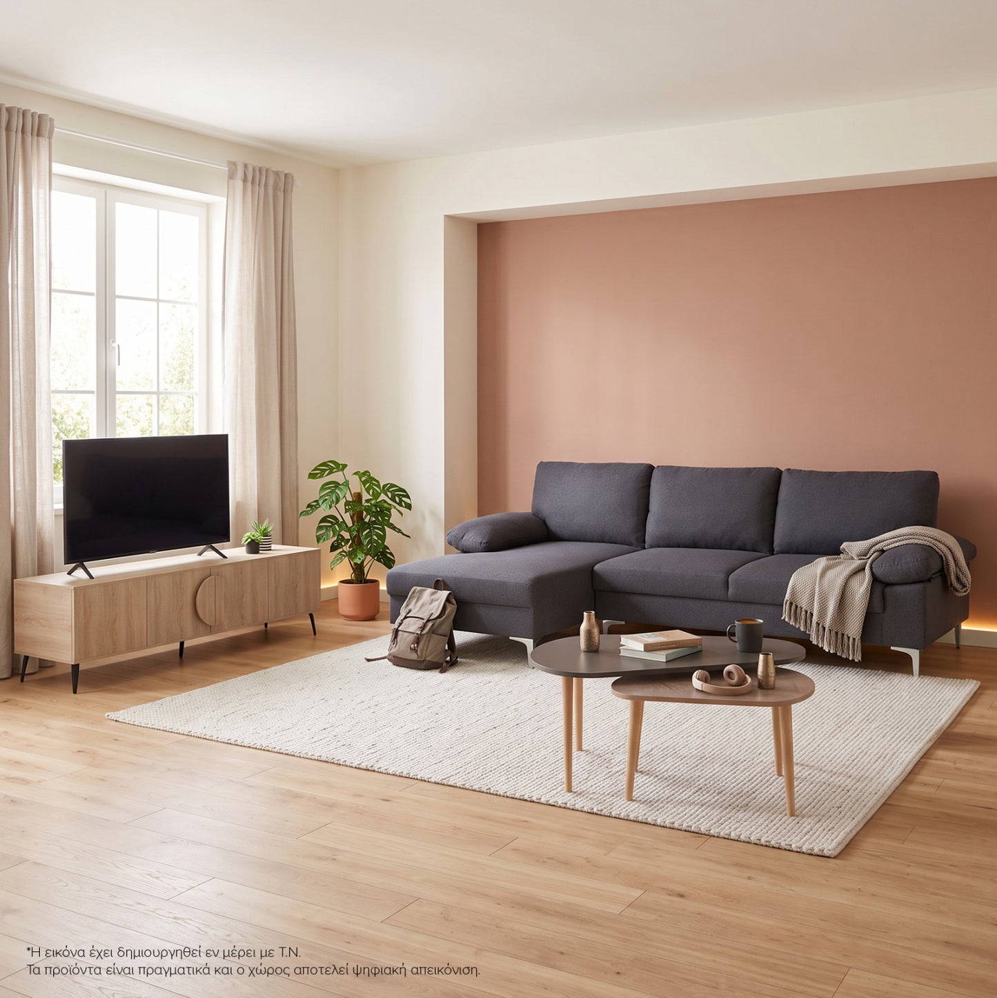 Student Pack Living Room 3pcs Hm11383