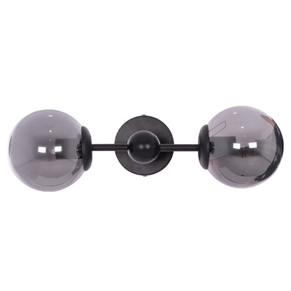 Wall Sconce With 2 Bulbs In Vertical Arrangement 50x15x20hcm. Hm7638.01