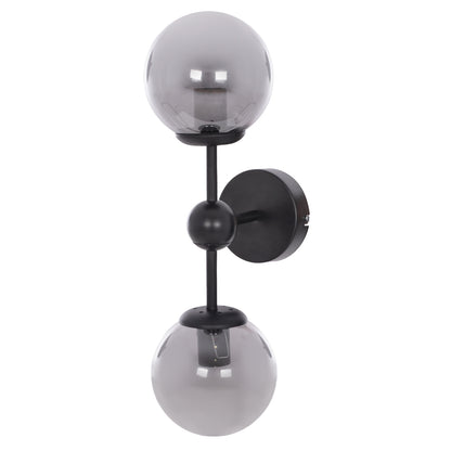 Wall Sconce With 2 Bulbs In Vertical Arrangement 50x15x20hcm. Hm7638.01