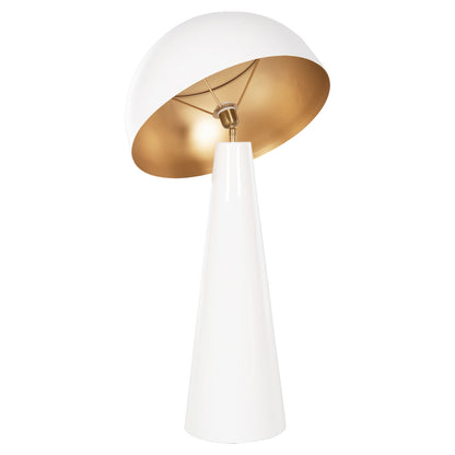 Floor Lamp Smush Hm4256.03 Metal In White-rotating Cap Φ50x100hcm.