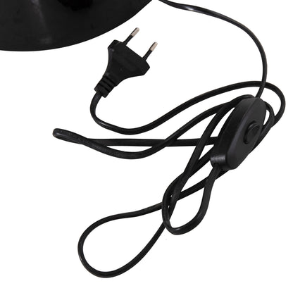 Floor Lamp Smush Hm4257.04 Metal In Black-rotating Cap Φ36,5x84hcm.