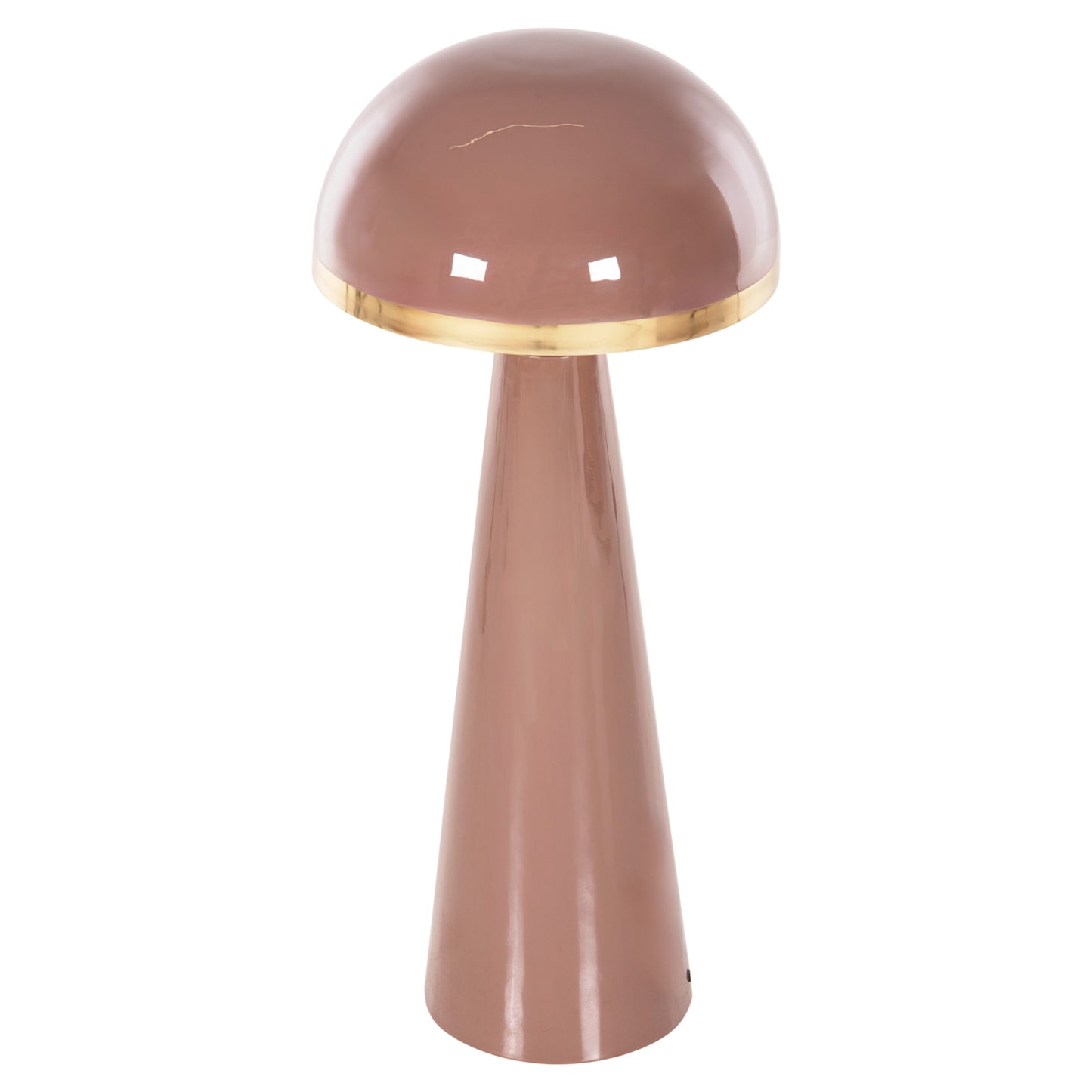 Floor Lamp Smush Hm4257.06 Metal In Salmon & Gold-rotating Cap Φ36,5x84hcm.