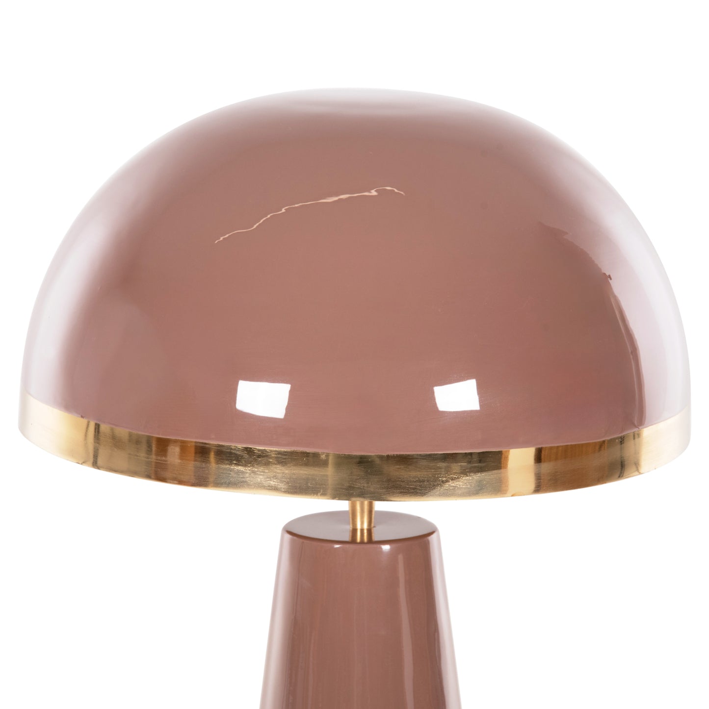 Floor Lamp Smush Hm4257.06 Metal In Salmon & Gold-rotating Cap Φ36,5x84hcm.