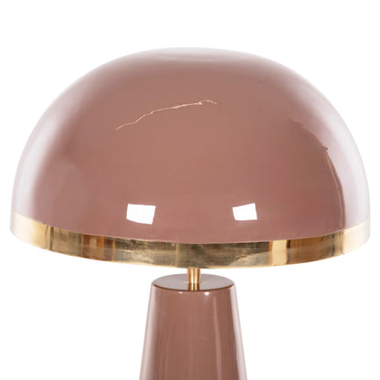 Floor Lamp Smush Hm4257.06 Metal In Salmon & Gold-rotating Cap Φ36,5x84hcm.