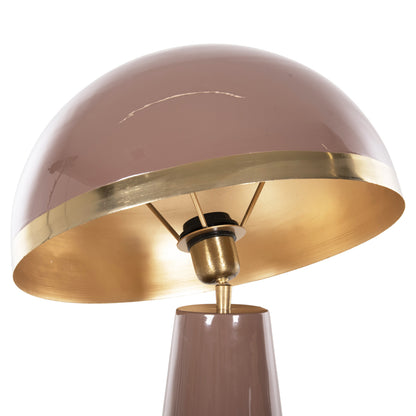 Floor Lamp Smush Hm4257.06 Metal In Salmon & Gold-rotating Cap Φ36,5x84hcm.