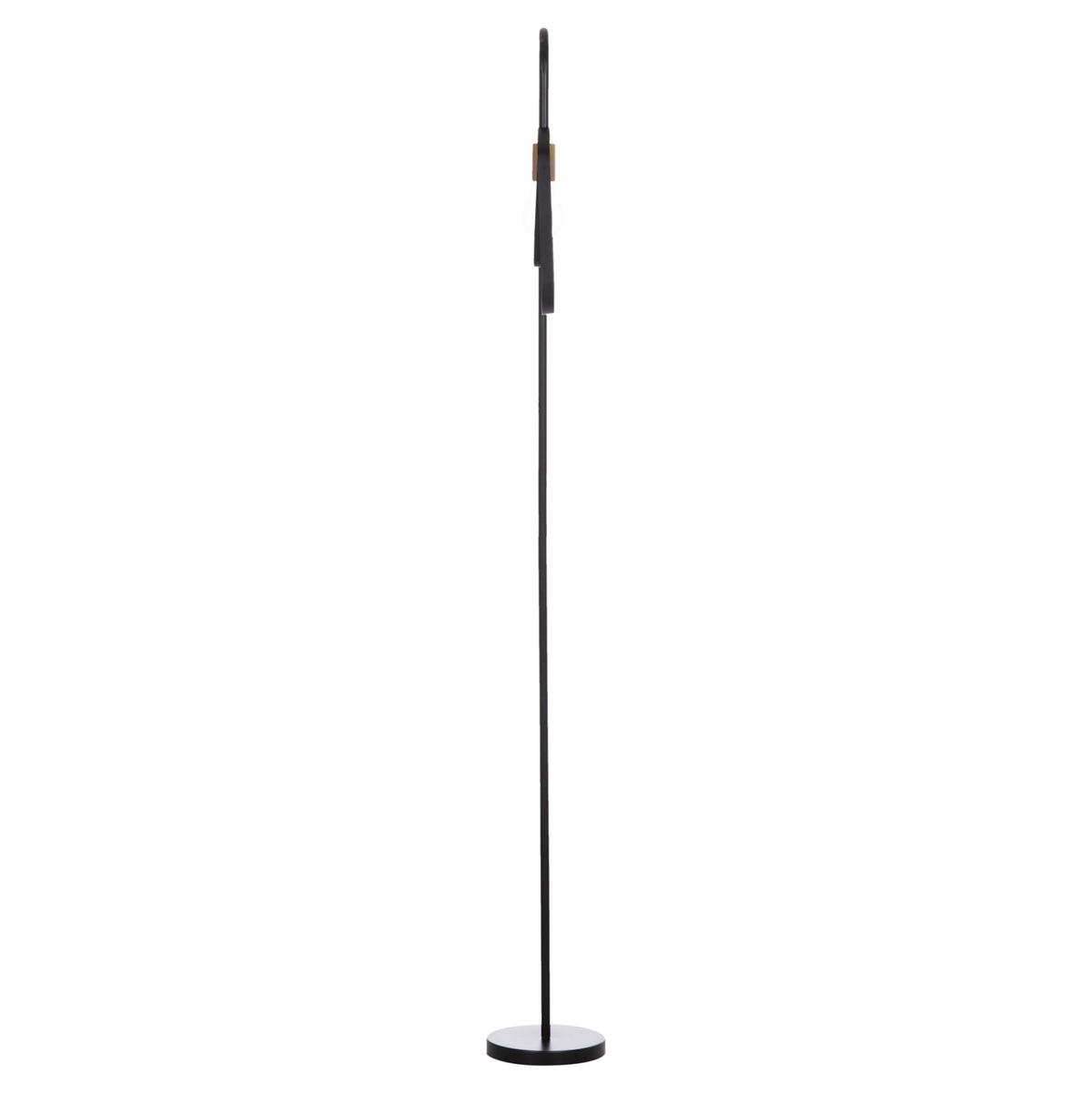Floor Standing Lamp Biut Hm7434.11 Metal In Black 29x169hcm.