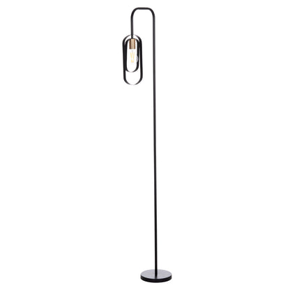 Floor Standing Lamp Biut Hm7434.11 Metal In Black 29x169hcm.