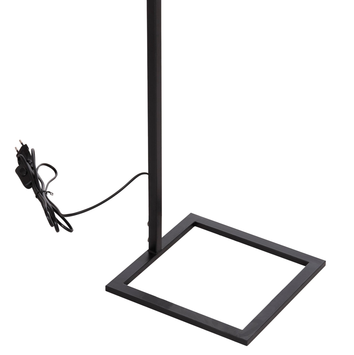 Floor Standing Lamp Brans Hm7532.11 Black Metal--white Pvc Cap 25x33x170hcm.