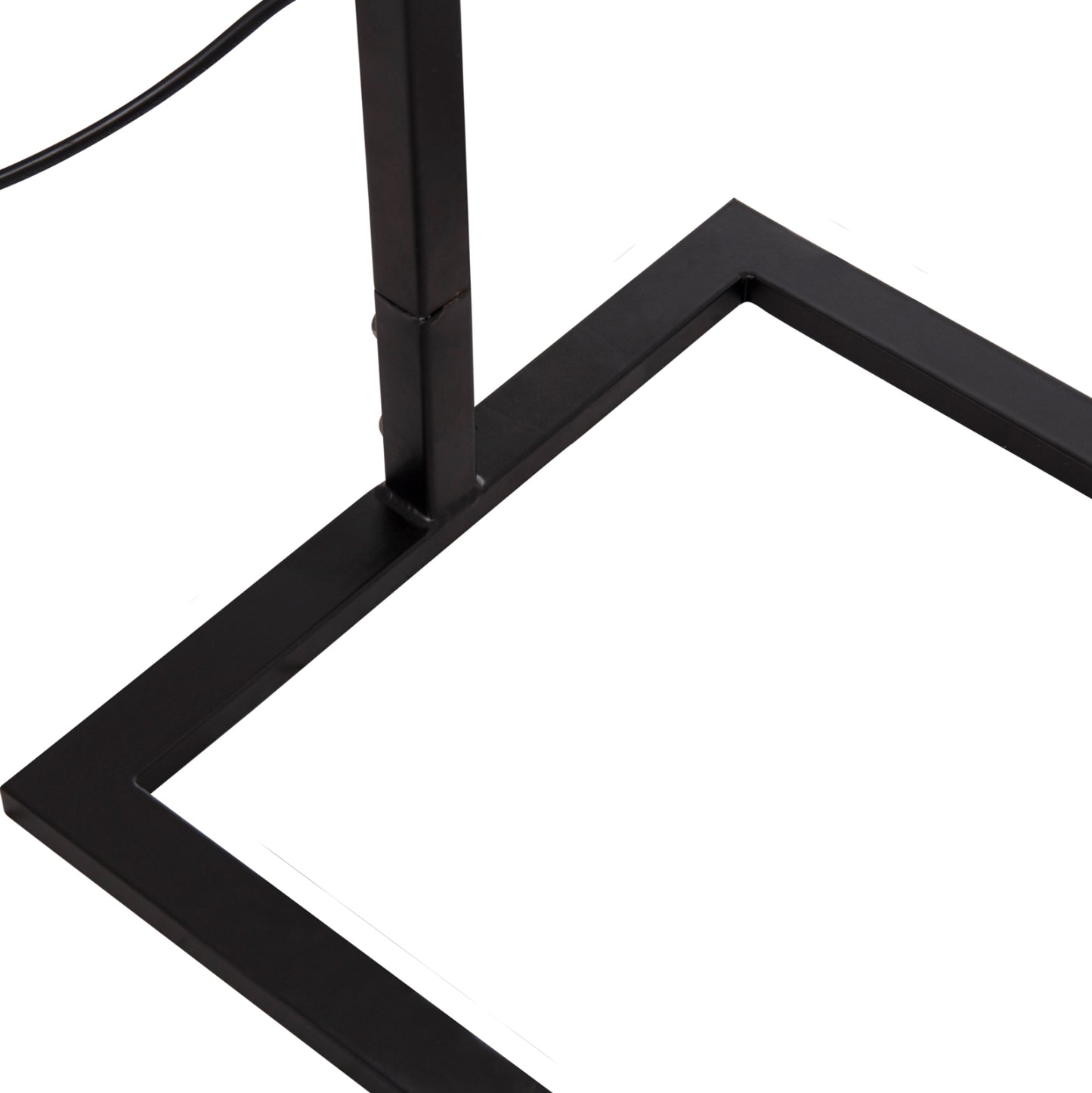 Floor Standing Lamp Brans Hm7532.11 Black Metal--white Pvc Cap 25x33x170hcm.