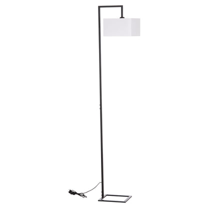 Floor Standing Lamp Brans Hm7532.11 Black Metal--white Pvc Cap 25x33x170hcm.