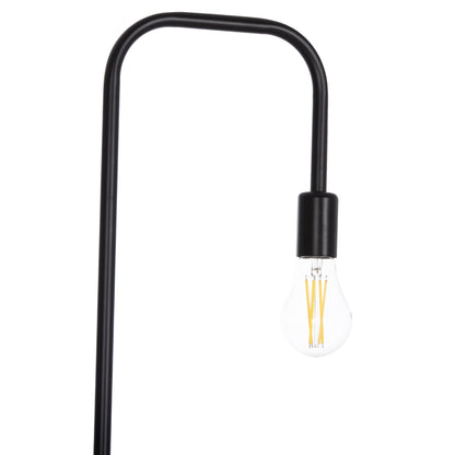 Floor Standing Lamp Kramer Hm7535.11 Metal In Black 23x169hcm.