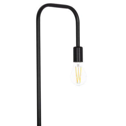 Floor Standing Lamp Kramer Hm7535.11 Metal In Black 23x169hcm.