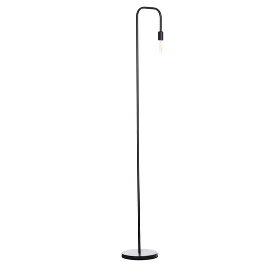 Floor Standing Lamp Kramer Hm7535.11 Metal In Black 23x169hcm.