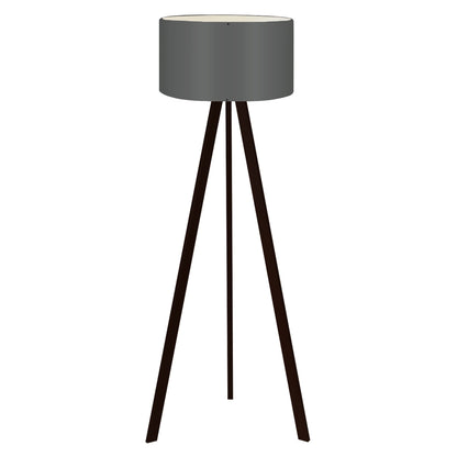 Floor Standing Lamp Hm7578.04 Black Color Tripod, Dark-grey Cap
