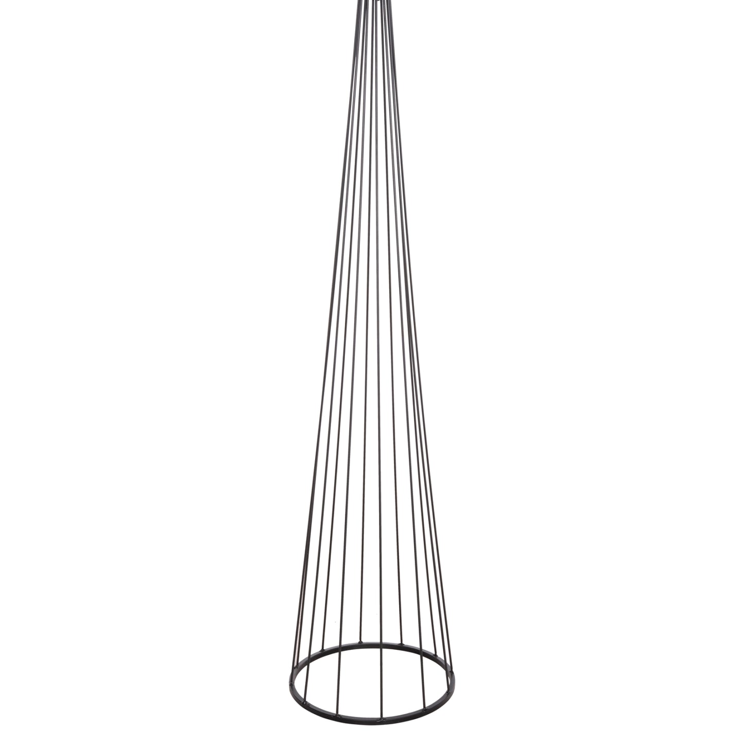 Floor Standing Lamp Hue Hm7581.11 Metal Pillar And Cap In Grey Φ38x144hcm.
