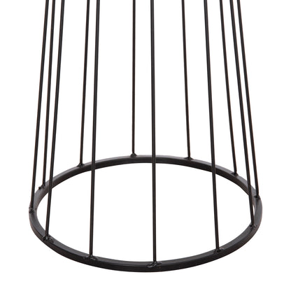 Floor Standing Lamp Hue Hm7581.11 Metal Pillar And Cap In Grey Φ38x144hcm.