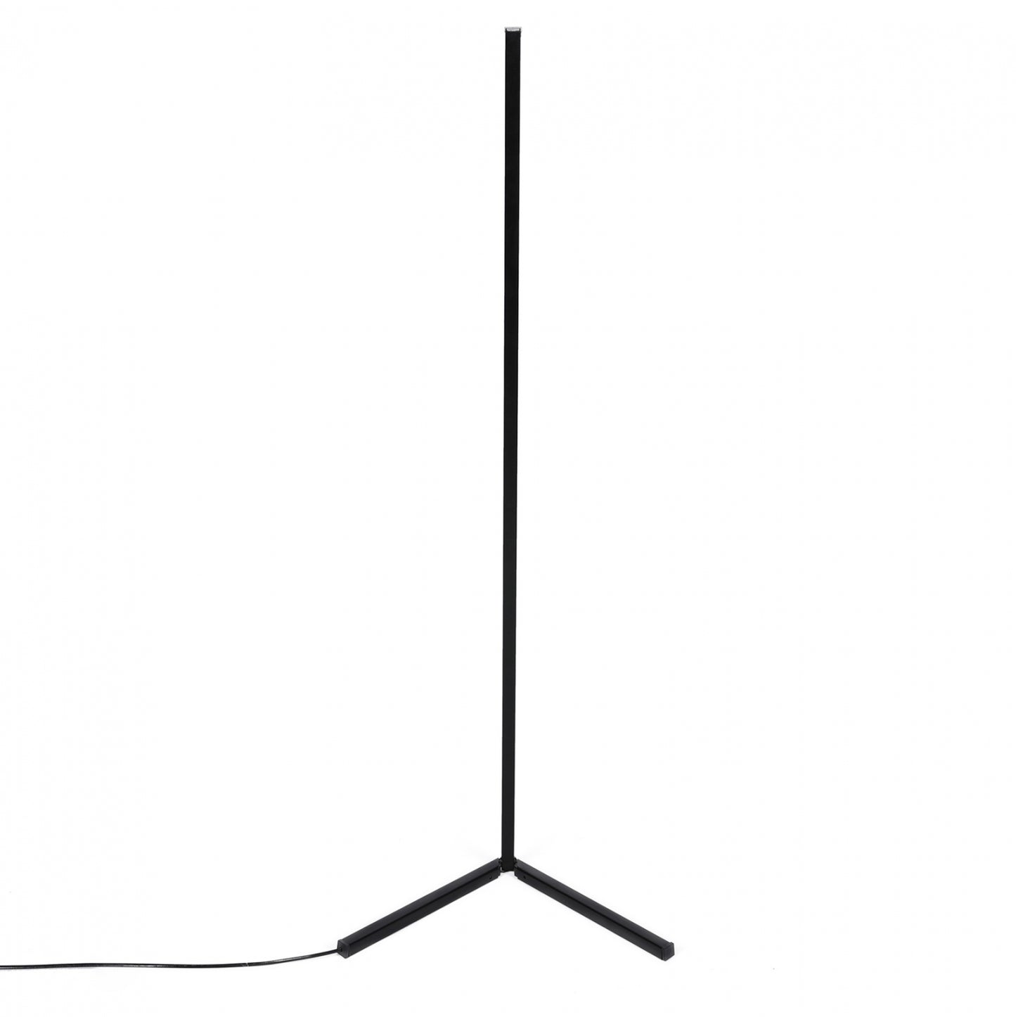 Floor Lamp Black With Rgb Led & Wireless Control Hm7309 30x30x120 Cm.