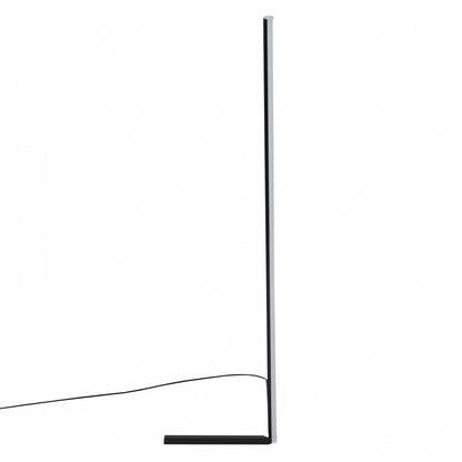 Floor Lamp Black With Rgb Led & Wireless Control Hm7309 30x30x120 Cm.