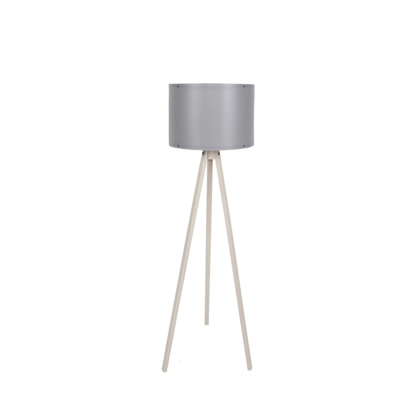 Floor Lamp In Ecru And Grey Hm7272.16 Φ38x145cm