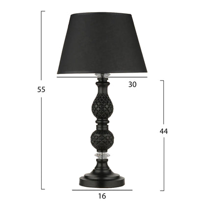 Table Lamp Fb97665.01, Black, Φ30x55