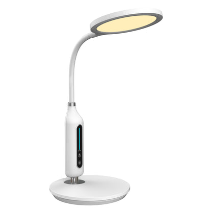 Table Lamp Led Blain Hm4460.01 White Abs & Silicone Φ18.5x40.7h Cm.