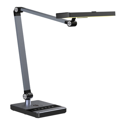 Desk Lamp Led Blain Pro Hm4461.02 Brushed Black Abs 35x43,9hcm.