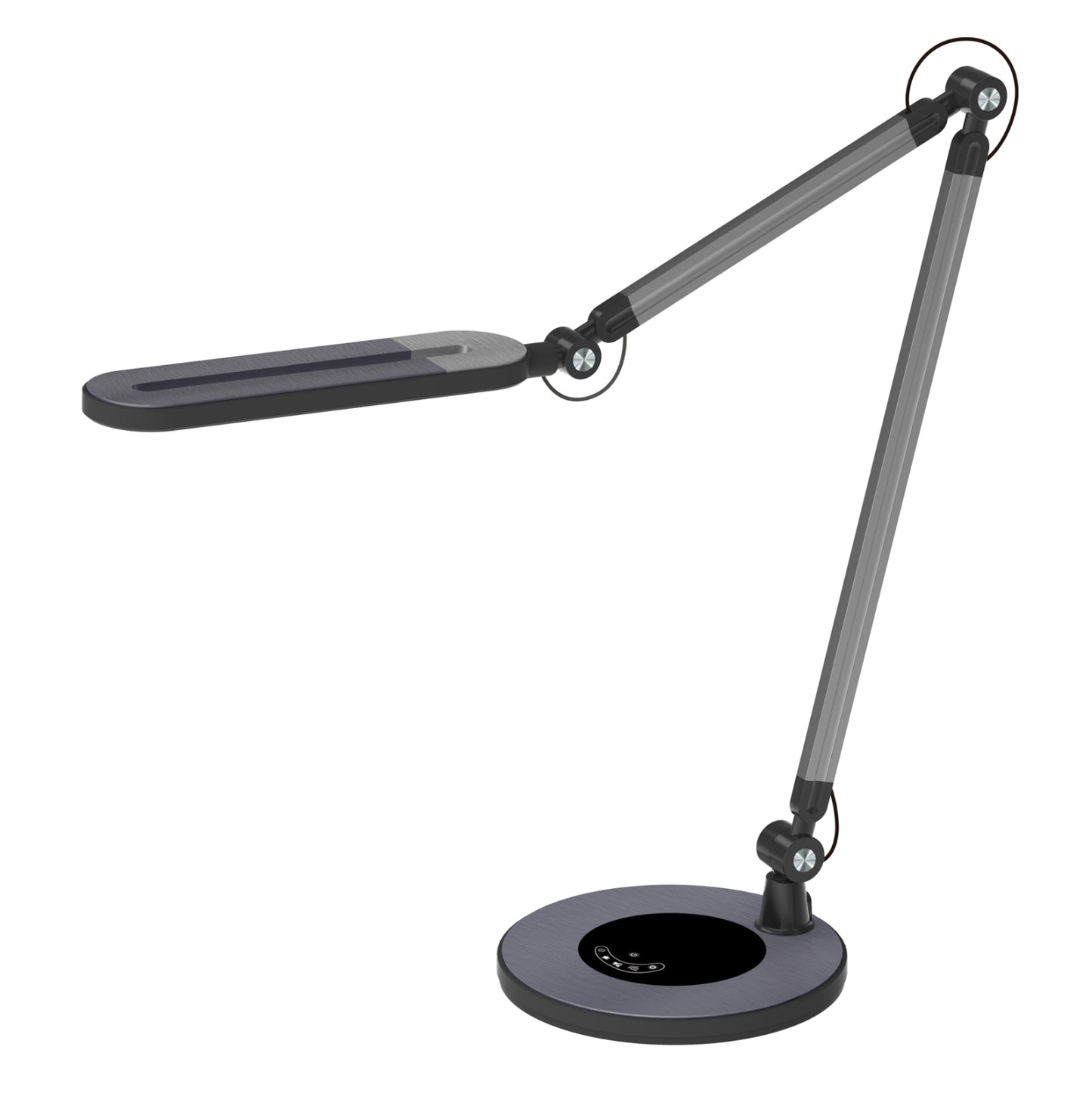 Desk Lamp Led Blain Pro Hm4462.02 Black-grey Abs 57,4x51,1hcm.