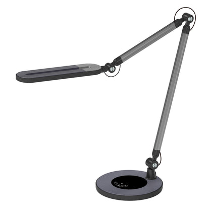 Desk Lamp Led Blain Pro Hm4462.02 Black-grey Abs 57,4x51,1hcm.