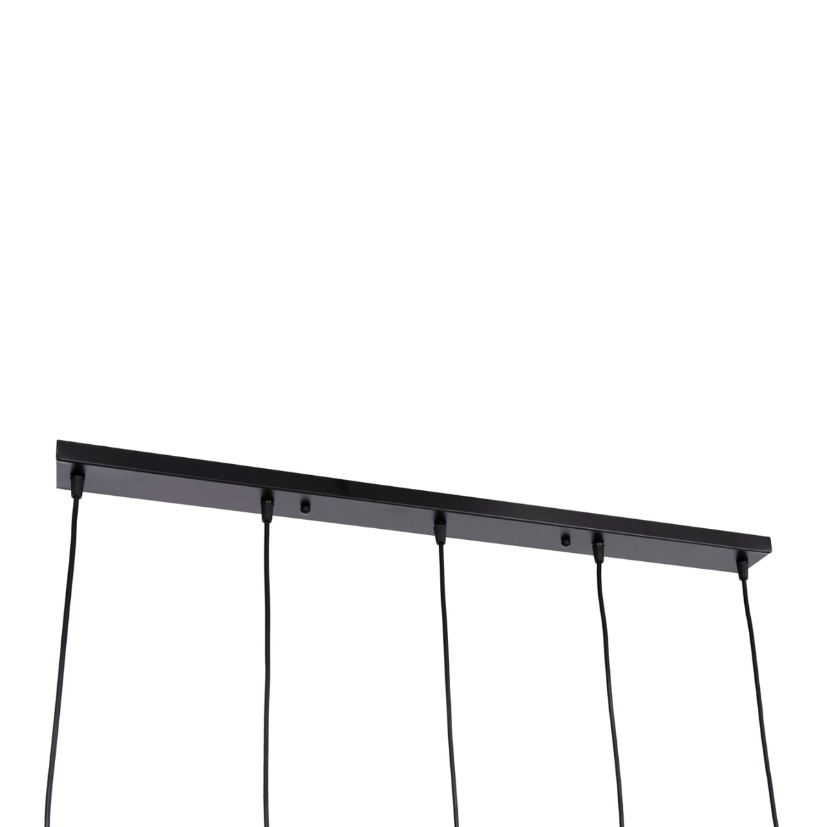 Ceiling Pendant 5-light Lamp Biut Hm7545.11 Black Metal-gold Socket 80x6x138hcm.