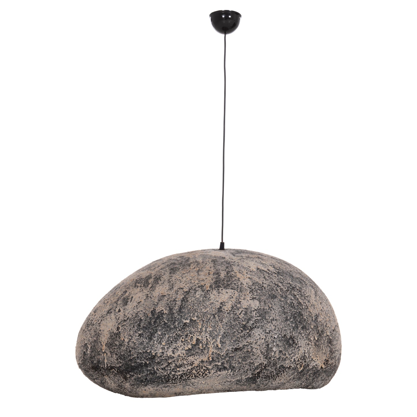 Ceiling Pendant Lamp Stone-look Stoner (l) Hm4419.04 Grey--73x55x40hcm.