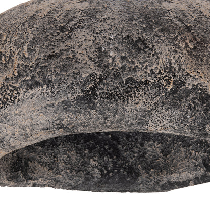 Ceiling Pendant Lamp Stone-look Stoner (l) Hm4419.04 Grey--73x55x40hcm.