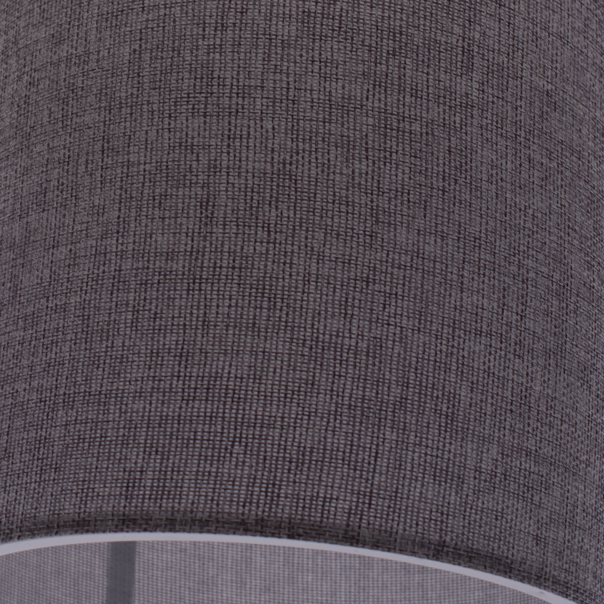 Pendant Ceiling Lamp Hm7623.03 Grey Fabric Drum Shade D19x70 εκ.
