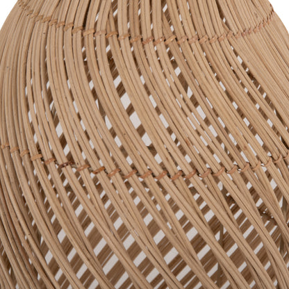 Ceiling Pendant Lamp Carboy Hm7884 Natural Rattan In Natural Color Φ28x163.5hcm.