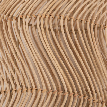 Ceiling Pendant Lamp ΗΜ7887 Natural Rattan In Natural Color Φ28x163,5hcm.