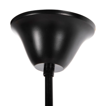 Ceiling Pendant 8-light Hm4169 Black Metal-rope Φ66x131hcm.