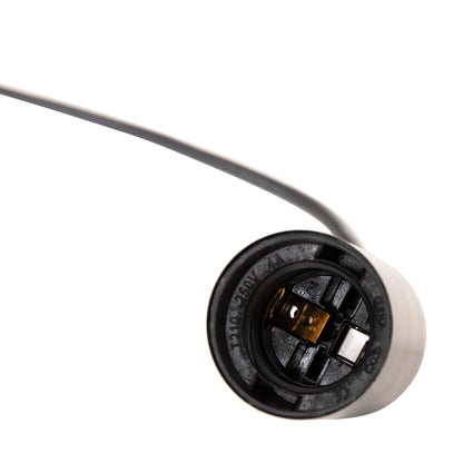 Ceiling Pendant 8-light Hm4176 Black Metal-black Cables Φ100x180hcm.