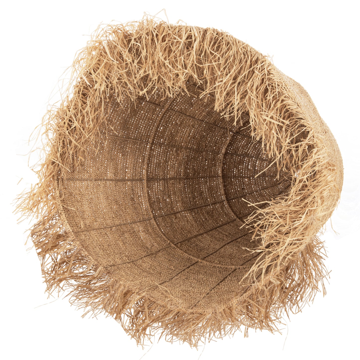 Ceiling Pendant Lamp Hm4030 Rattan In Natural Color Φ100x100-103hcm.