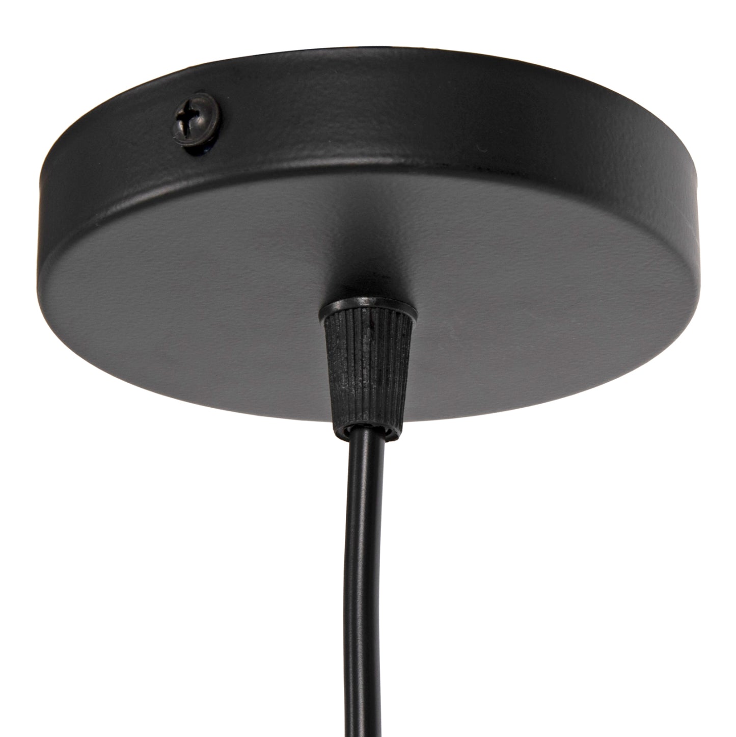 Ceiling Pendant Lamp Hm4100 Black Metal Mesh Bel-shaped Cap Φ32x137hcm.
