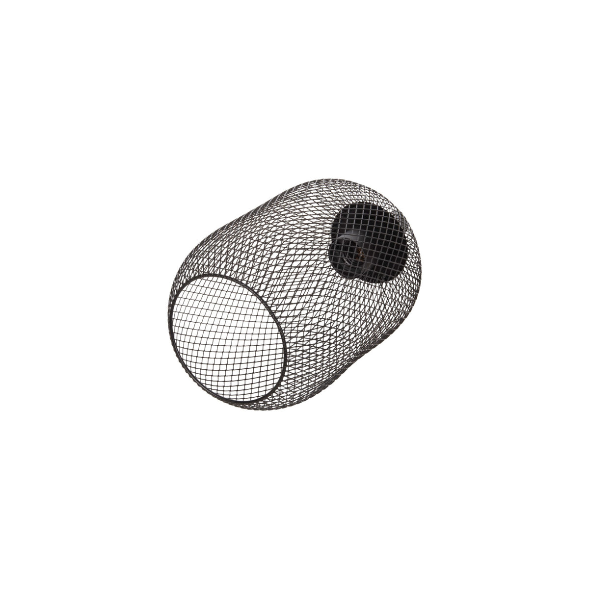 Ceiling Pendant Lamp Hm4104 3-light Black Metal Mesh Caps Φ24x123hcm.