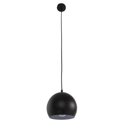 Ceiling Pendant Lamp Hm4107 Black Metal Cap 19x19x115hcm.