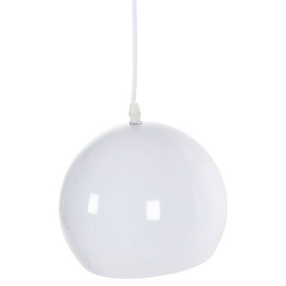 Ceiling Pendant Lamp Hm4108 White Metal Bell 19x19x115h Cm.