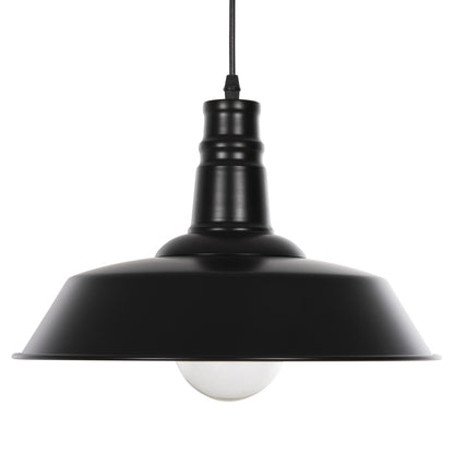 Ceiling Pendant Lamp Hm4136 Black Metal Cap Φ35x112hcm.