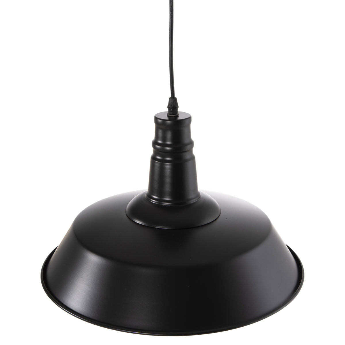 Ceiling Pendant Lamp Hm4136 Black Metal Cap Φ35x112hcm.