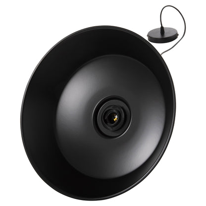 Ceiling Pendant Lamp Hm4136 Black Metal Cap Φ35x112hcm.