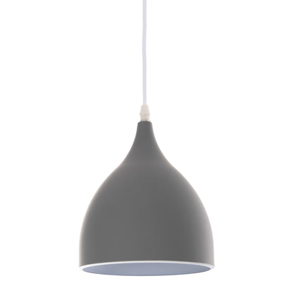 Ceiling Pendant Lamp Hm4139 3-light Grey Metal Φ33x33-115hcm.