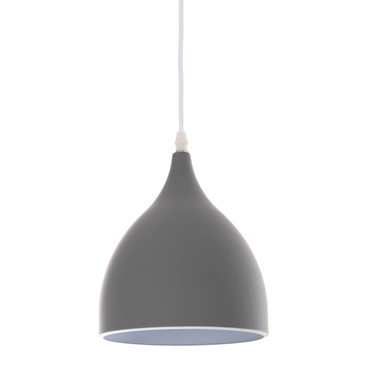 Ceiling Pendant Lamp Hm4139 3-light Grey Metal Φ33x33-115hcm.