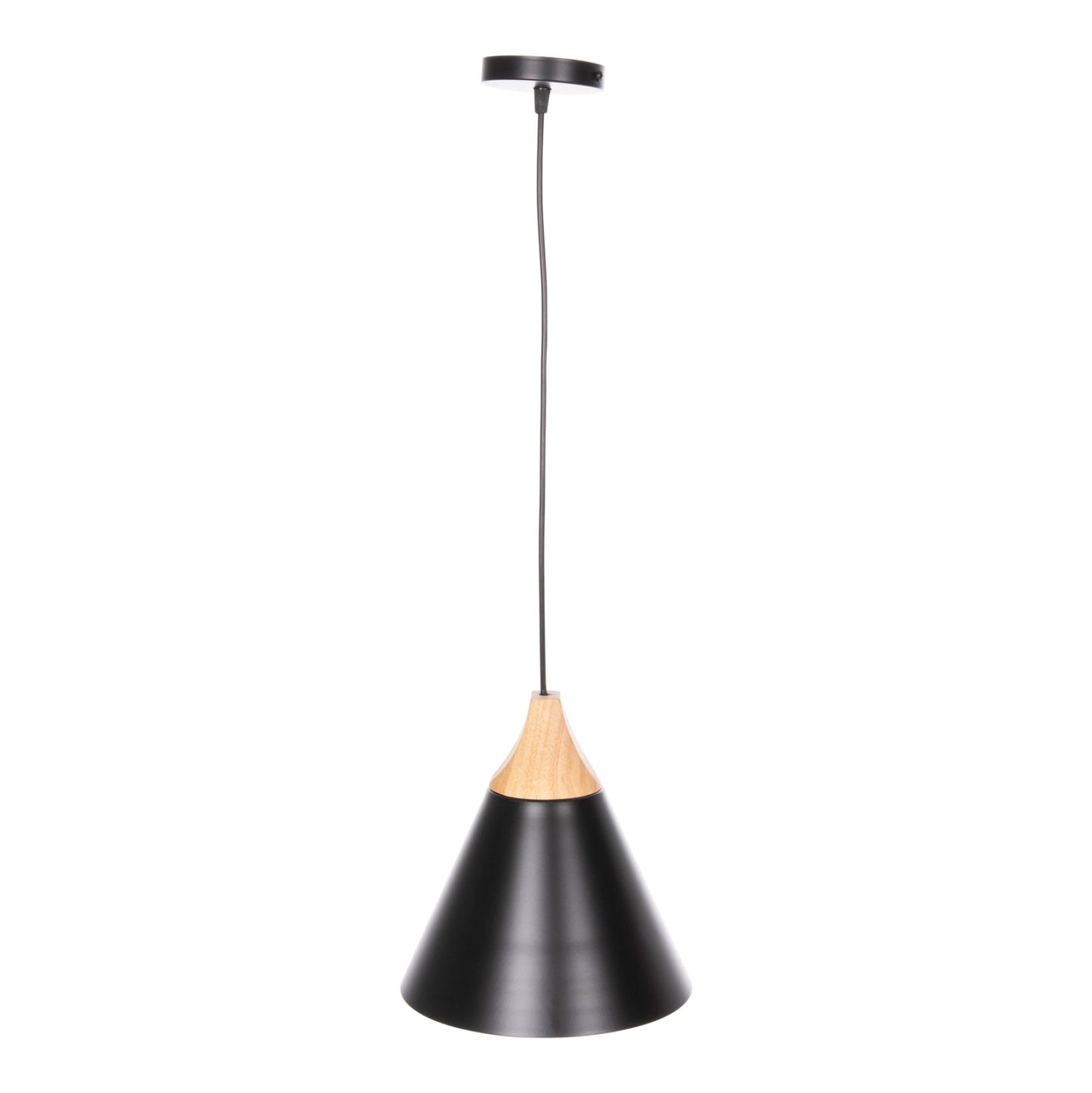 Ceiling Pendant Lamp Hm4143 Black Metal Cap Φ25x125hcm.