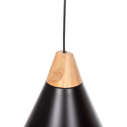 Ceiling Pendant Lamp Hm4143 Black Metal Cap Φ25x125hcm.
